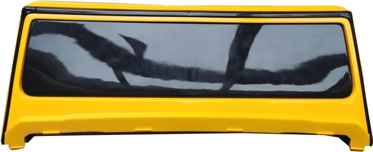 Forrude til elektrisk Mercedes-Benz AMG G63-børnebil, gul