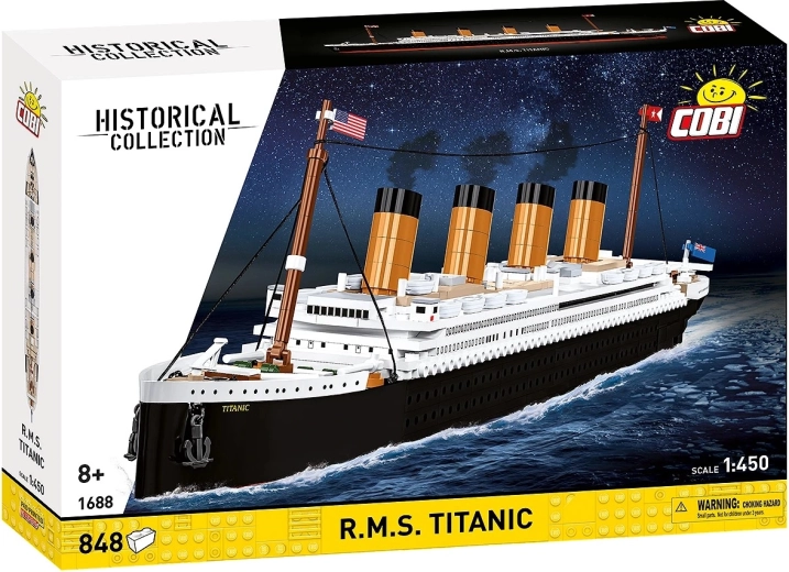 Byggesæt RMS TITANIC 1:450, 848 klodser