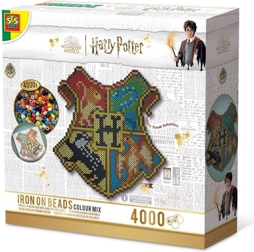 SES Creative Harry Potter strygeperler – Hogwarts-våbenskjold