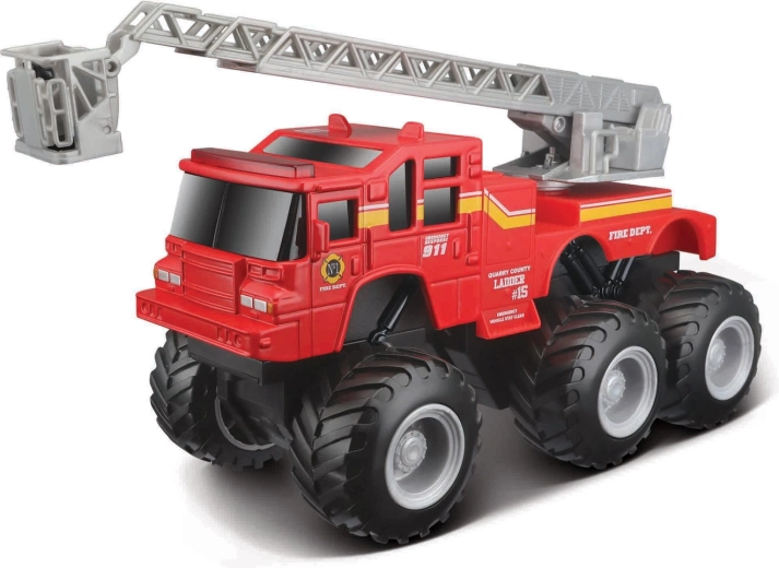 Maisto Builder Zone Quarry Monsters nyttekøretøj med stige