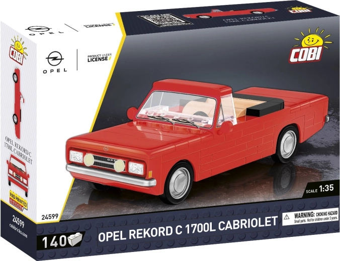 Cobi Opel Rekord C 1700L cabriolet 1:35 - 1 stk.