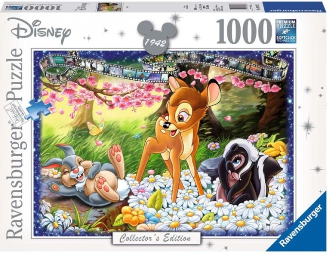Puslespil 1000 brikker Walt Disney Bambi