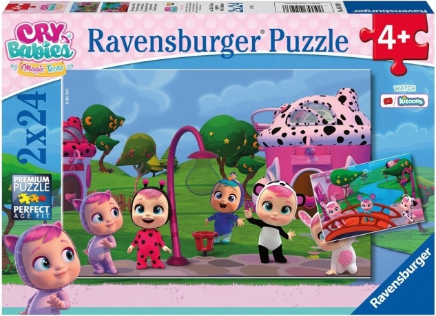 Ravensburger puslespil Cry Babies Magic Tears 2×24 brikker