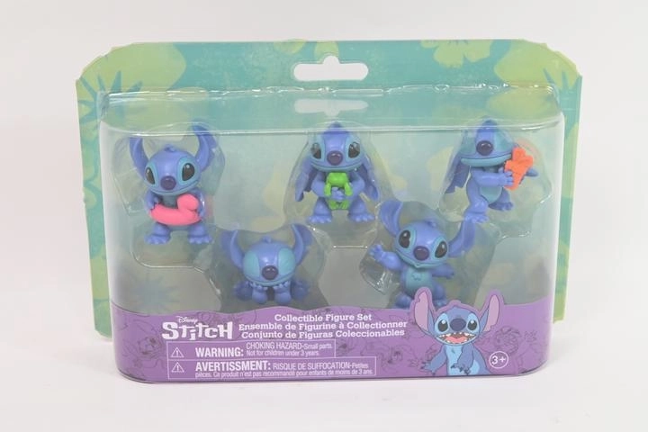 Disney Stitch sæt med 5 mini-figurer