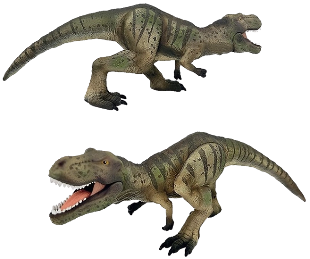 Bullyland tyrannosaurus rex – håndmalet dinosaurfigur
