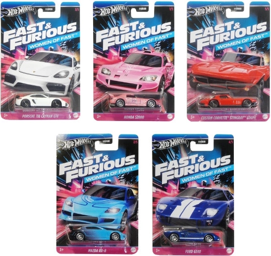 Hot Wheels-bil Hurtige og Forrykte – 1 stk.