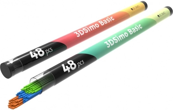 Filament PCL til 3D-pen Basic – grøn, blå, brun (15 m)