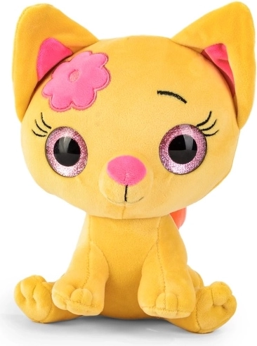 Plysbamse kat gul 20 cm Heinrich Bauer
