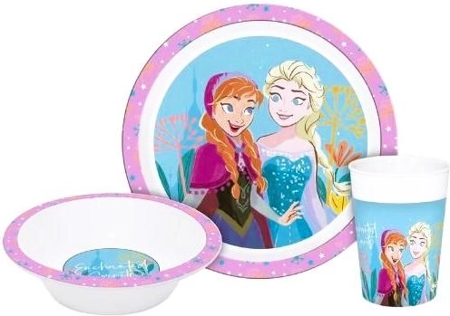 Plastservice Frozen 3 dele