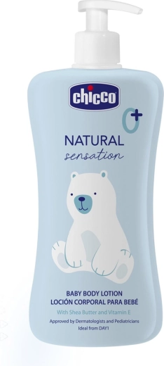 Chicco bodylotion med sheasmør og E‑vitamin Natural Sensation 500 ml