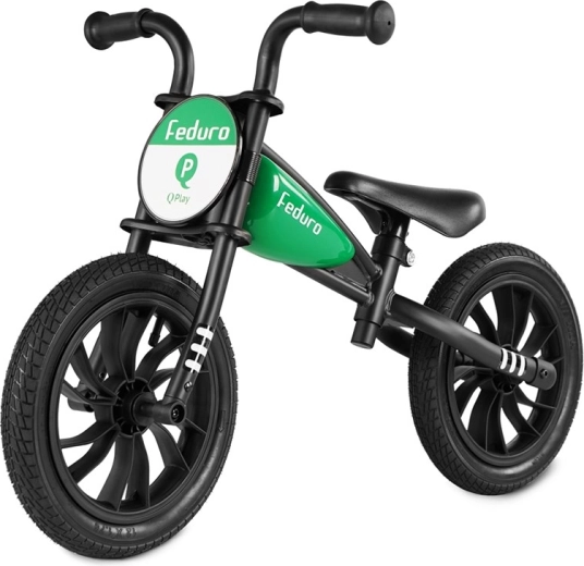 Løbecykel Qplay Feduro grøn