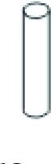JAMARA stift 2,5 × 11,8 mm – 10 stk.