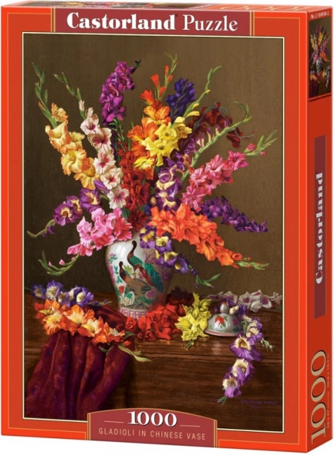 Puslespil 1000 stk. Gladiolus i kinesisk vase