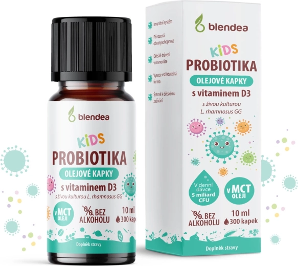 Blendea Probiotika til børn med vitamin D3 10 ml