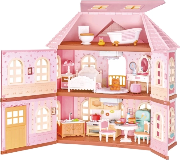 RoboTime 3D-byggesæt til det victorianske hus Fairy Rose Cottage