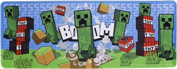 Gaming skrivebordsunderlag til Minecraft