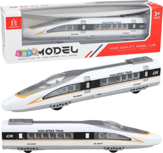 Højhastighedstog med lys, lyde og åbningsbare døre