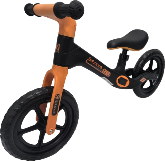 Balance Bike løbecykel til børn sort-orange
