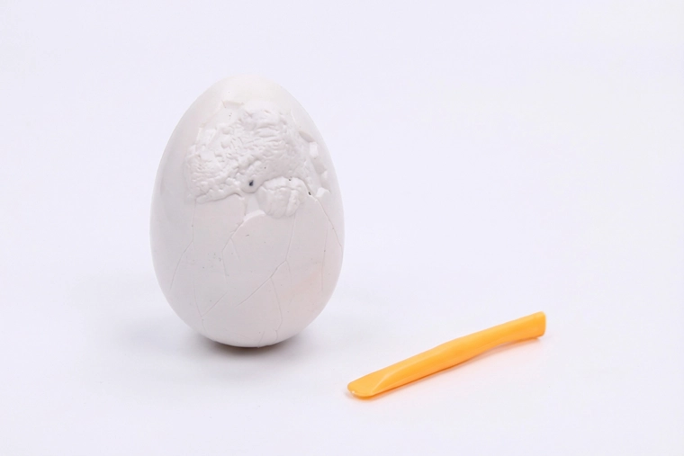 Dino DIY-æg med figurer til udgravning - 1 stk.