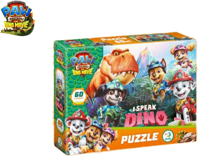 Puslespil Paw Patrol: The Dino Movie – 60 brikker