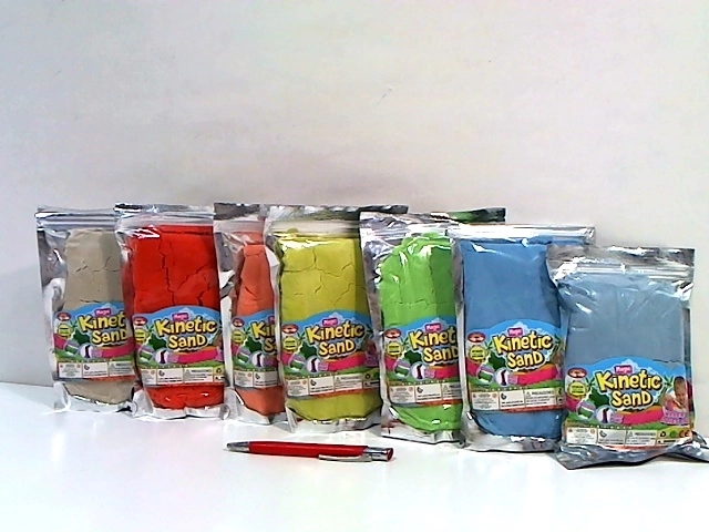 Kinetisk sand 500 g mix af farver - 1 stk.