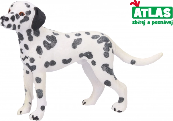 Figur af dalmatinerhund 10,5 cm