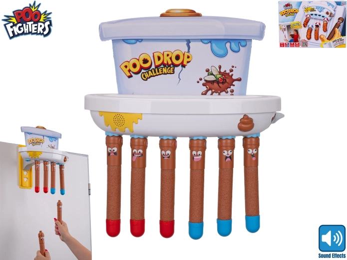 Poo Fighters-spil – fang den faldende lort med lyd