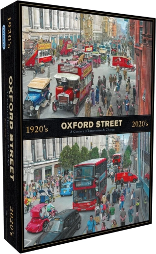 Gibsons puslespil Oxford Street gennem årtierne 1000 brikker