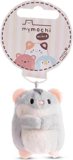 Nici vedhæng MyMochi hamster Shai grå 5 cm