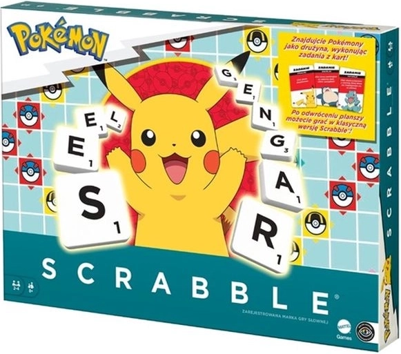Mattel Scrabble Pokémon – tjekkisk version