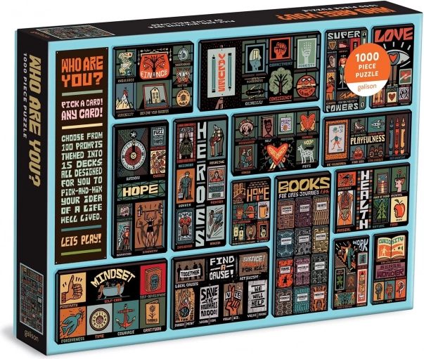Puzzle GALISON Who Are You? 1000 brikker