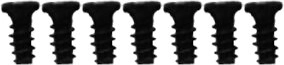 Skruer til Sparkle 2,6 × 6 mm, 10 stk.
