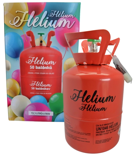 Helium til 50 balloner SPARKYS 13 l