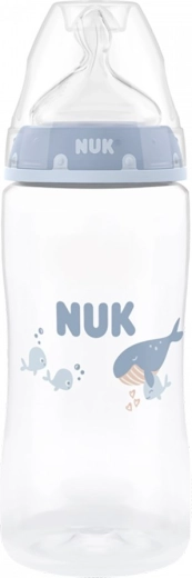 Sutteflaske NUK First Choice med temperaturkontrol 300 ml Whale