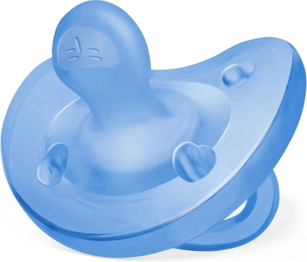 Chicco Physio Soft narresut i silikone til drenge 6–16 måneder, 1 stk.