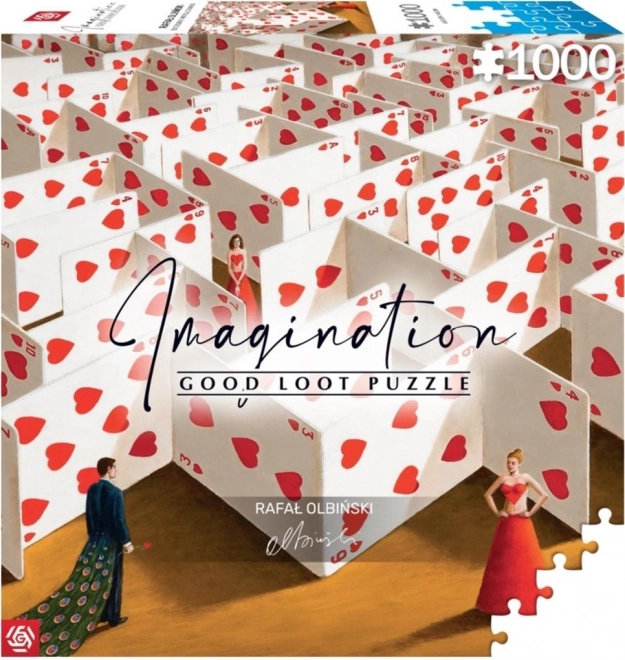Puzzle Imagination: Rafał Olbiński 1000 brikker