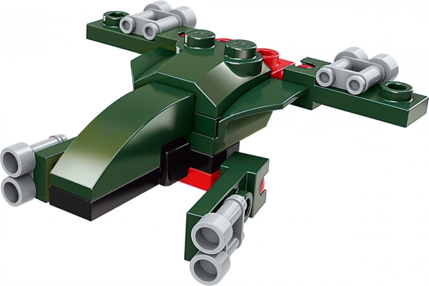 Qman Squros 3v1 kampfly Batwings – mini byggesæt