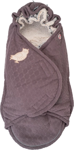 Lodger kørepose Bunker Folklore Fleece mauve - 1 stk.