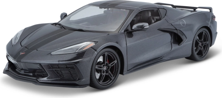 Maisto Chevrolet Corvette Stingray 2020 grå 1:18