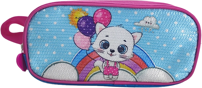 Penalhus Kat med balloner 23 cm