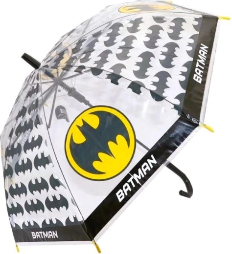 Automatisk gennemsigtig børneparaply Batman