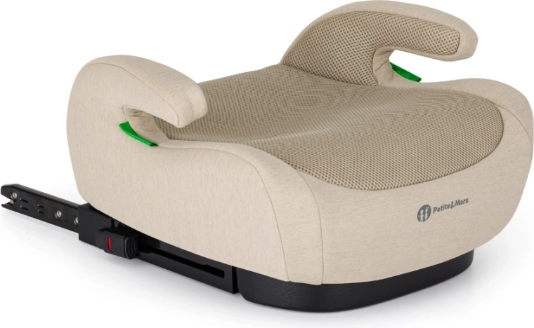Petite&Mars selepude Optimus Pro i-Size Air Sage Beige 125–150 cm