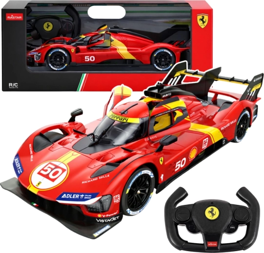Rastar Ferrari 499P RC-bil 1:24 rød