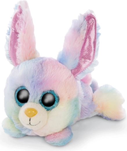 NICI Glubschis plyskanin Rainbow Candy liggende 15 cm