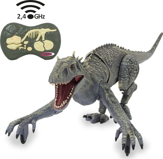 JAMARA fjernstyret dinosaur Exoraptor grå