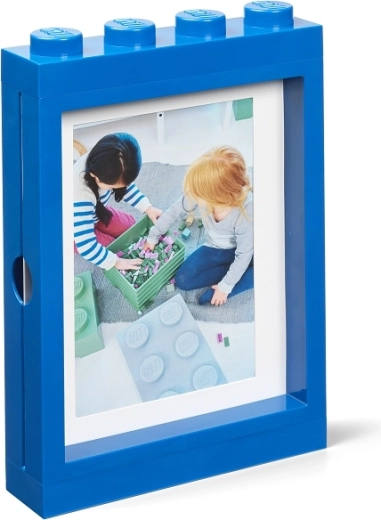 Lego fotoramme blå
