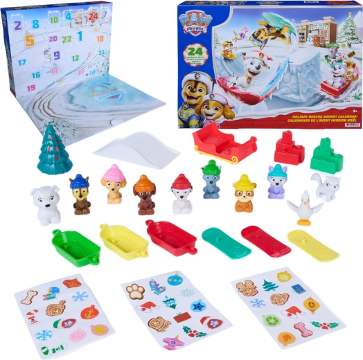 Paw Patrol adventskalender med 24 overraskelser