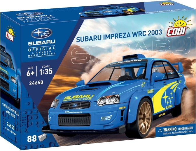 Cobi Subaru Impreza WRC 2003 1:35 (88 dele)