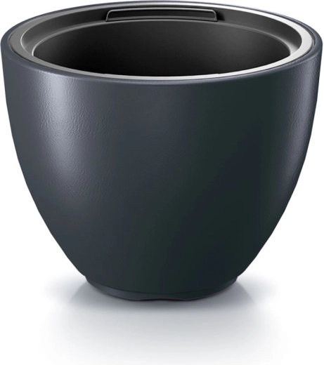 Plantekrukke med indsats 46,9 cm antracit HEOS