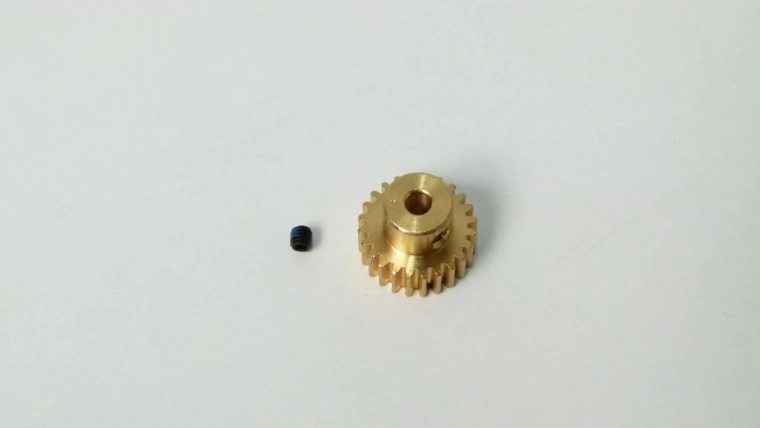 Motorpinion med 24 tænder M0,6 3,17 mm Voltage-Major-Liquid